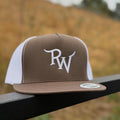 RW CLASSIC TRUCKER - BROWN/ WHITE